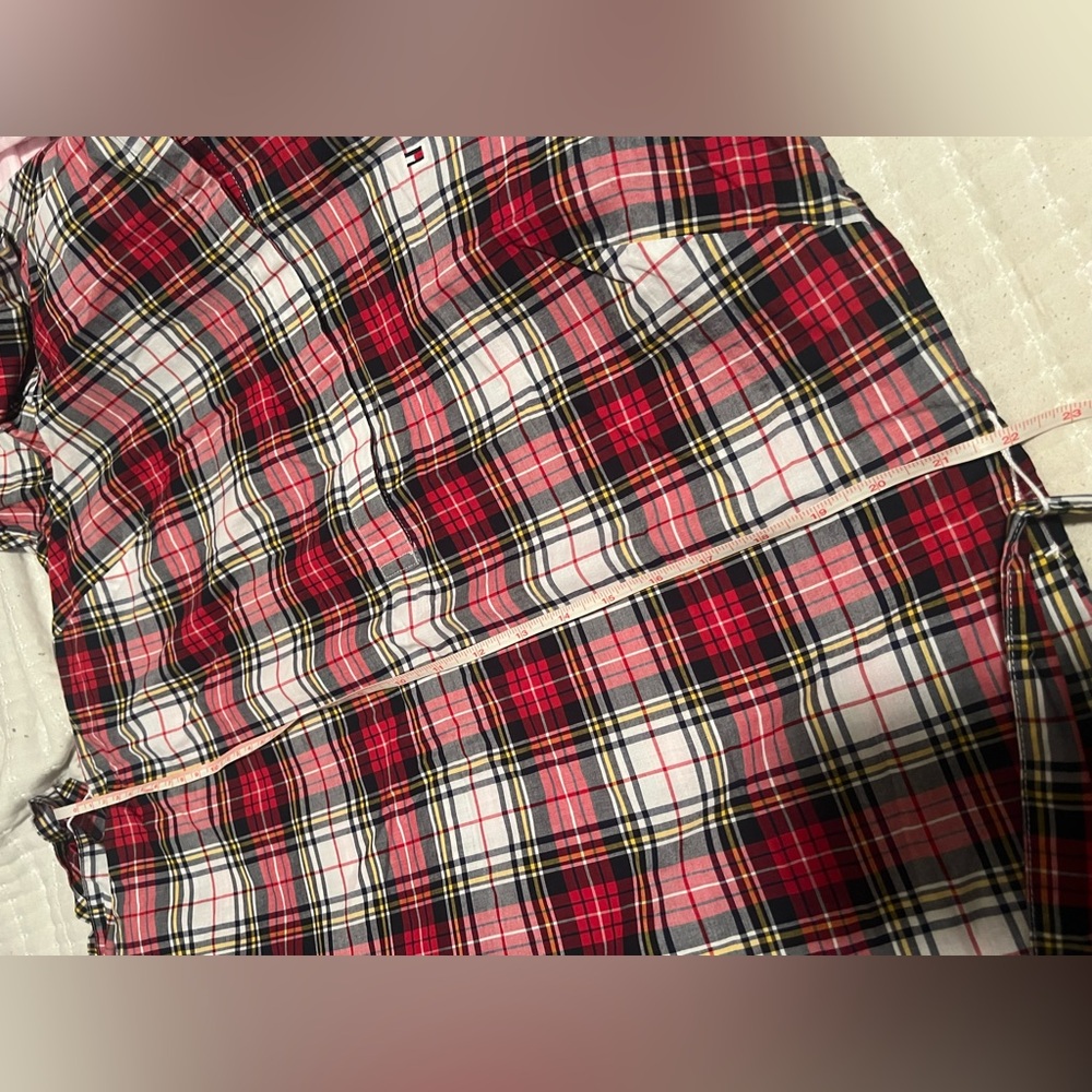 Tommy Hilfiger Plaid Dress LARGE - Picture 7 of 8